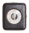 Барометр карманный в футляре Металл, стекло Германия, первая половина XX века 1940 г инфо 10340v.